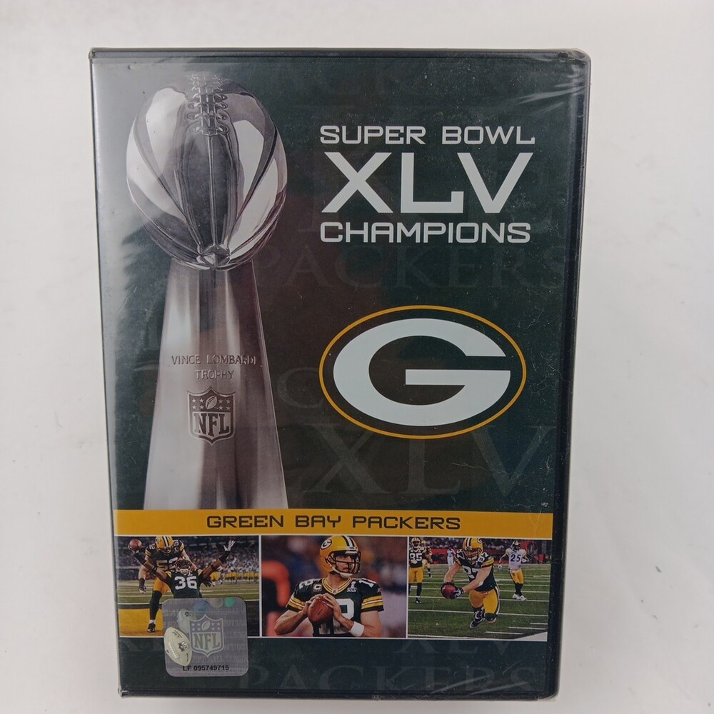 NFL: Super Bowl XLV,2010 GREEN BAY PACKERS,NEW! DVD, NFL,STEELERS